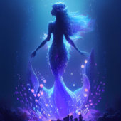 Zeemeermin in Majestic Ocean Waters Jigzaag Puzzle Legpuzzel