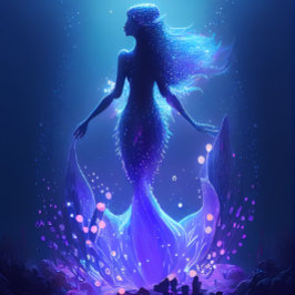 Zeemeermin in Majestic Ocean Waters Jigzaag Puzzle Legpuzzel