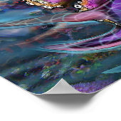 Zeemeermin in Octopus Poster (Hoek)