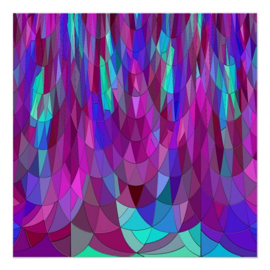 Zeemeermin in Turquoise.... Poster (Voorkant)