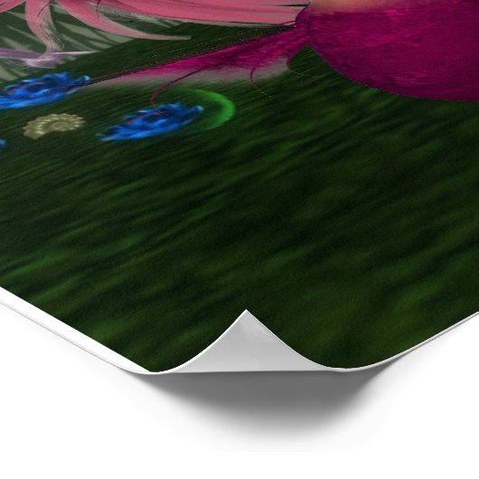 Zeemeermin in Zee Poster (Hoek)