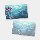 Zeemeermin Iole Badge (Voor- en achterkant)