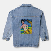 zeemeermin jeans jasje denim jacket (Achterkant)