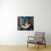 Zeemeermin John William Waterhouse Schilderij Wandkleed (In Situ (horizontaal))