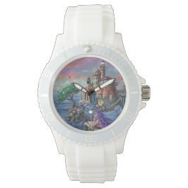Zeemeermin Kasteel Horloge