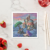 Zeemeermin Kasteel Servetten (Insitu)