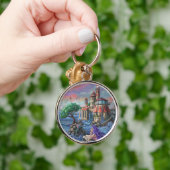Zeemeermin Kasteel Sleutelhanger (Hand)