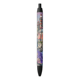 Zeemeermin Kasteel Zwarte Inkt Pen