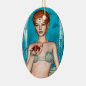 Zeemeermin Keramisch Ornament (Rechts)