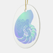 Zeemeermin Kerst Ornament (Links)
