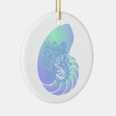 Zeemeermin Kerst Ornament (Rechts)