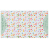 Zeemeermin Kerstman Tafelkleed (Voorkant (Horizontaal))