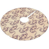  zeemeermin kerstvakantie kerstboom rok (Gekanteld)