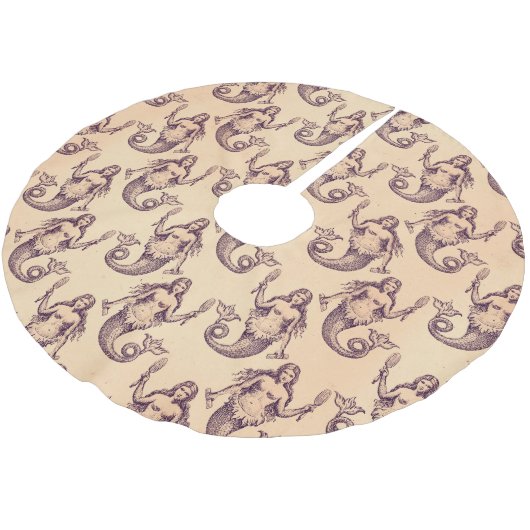  zeemeermin kerstvakantie kerstboom rok (Gekanteld)