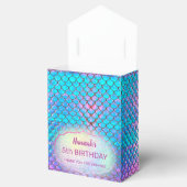 Zeemeermin kinderen Verjaardag Bedankdoosjes (Geopend)