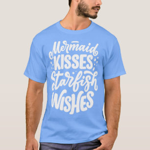 Zeemeermin Kisses Starfish Wishes 6 T-shirt