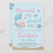 Zeemeermin Kisses Starfish Wust elke dag van de le Kaart (Voorkant / Achterkant)