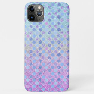 Zeemeermin Kleurrijke Bellen Nep Glitter Ombre Case-Mate iPhone Case