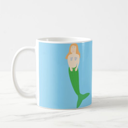 Zeemeermin Koffiemok (Links)