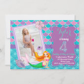 Zeemeermin krachtens het Zee 4e uitnodiging (Voorkant)