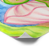 Zeemeermin Kunst Poster Print (Hoek)