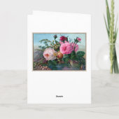 Zeemeermin kunstwerk Wenskaart Kaart (Achterkant)