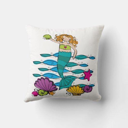  zeemeermin kussen (Achterkant)