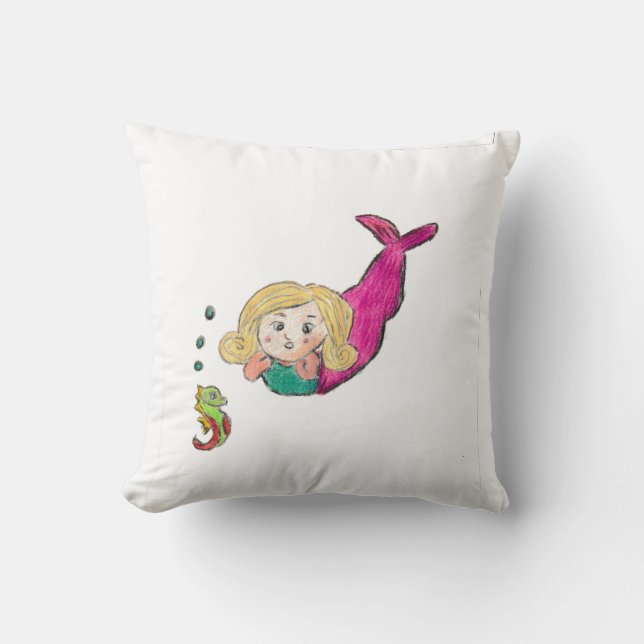 zeemeermin kussen (Voorkant)