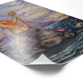 Zeemeermin: Laatste ster rechts Foto Afdruk (Hoek)