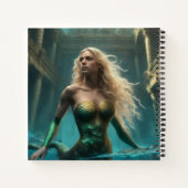 Zeemeermin legende hardcover notitieboek (Achterkant)