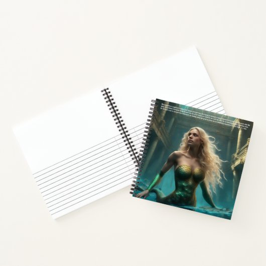 Zeemeermin legende hardcover notitieboek (Binnen)