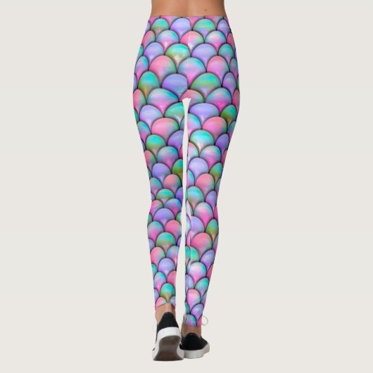 zeemeermin leggings (Achterkant)