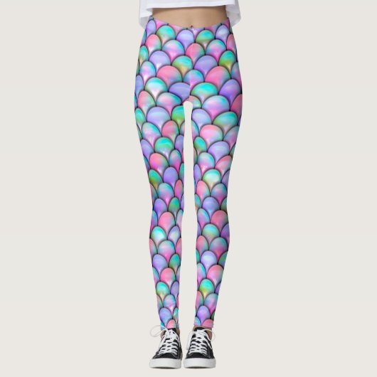 zeemeermin leggings (Voorkant)