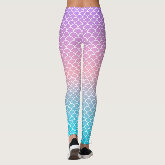 Zeemeermin Leggings (Achterkant)