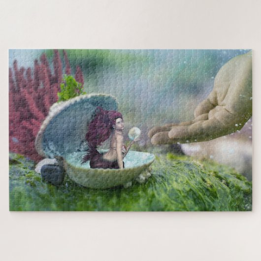 Zeemeermin Legpuzzel (Horizontaal)