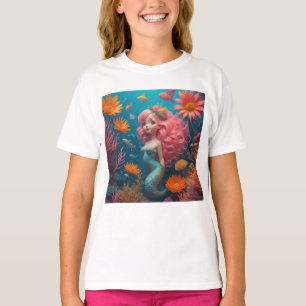 Zeemeermin Leuk Roze T-shirt