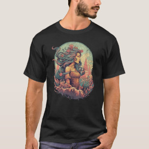 Zeemeermin Leuke Ocean lover Fantasy Zee Schalen S T-shirt
