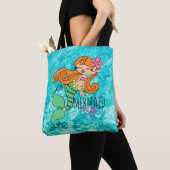 Zeemeermin Leven RH Boodschappentas Tote Bag (Dichtbij)