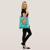 Zeemeermin Leven RH Boodschappentas Tote Bag (Op model)