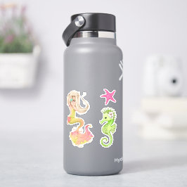 Zeemeermin Leven Vinyl Stickers