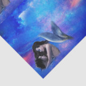 Zeemeermin Liefde Tissue Paper Tissuepapier (Detail)