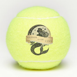 Zeemeermin Logo Tennisbal Tennisballen