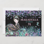 *~* Zeemeermin LUXE 21 GLAM onder de Zee van de ge Kaart (Voorkant)