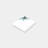 Zeemeermin Luxe Staart | Zeeschuim Mint Green Aqua Post-it® Notes (Schuin)