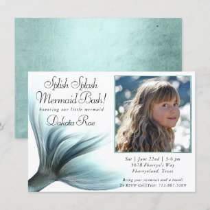 Zeemeermin Luxe   Zeeschuim Mint Green Splish Spla Kaart