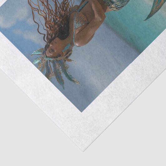 Zeemeermin Lyfe14 Tissuepapier (Detail)