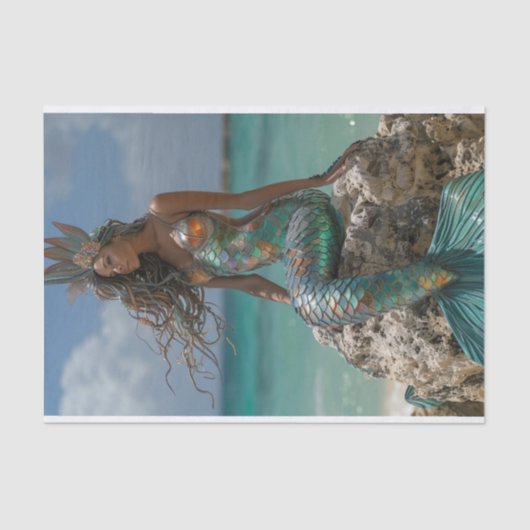 Zeemeermin Lyfe18 Tissuepapier (Voorkant)