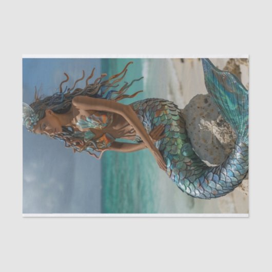 Zeemeermin Lyfe19 Tissuepapier (Voorkant)