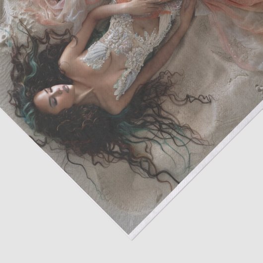 Zeemeermin Lyfe2 Tissuepapier (Detail)