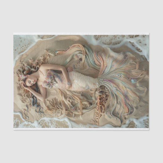 Zeemeermin Lyfe3 Tissuepapier (Voorkant)